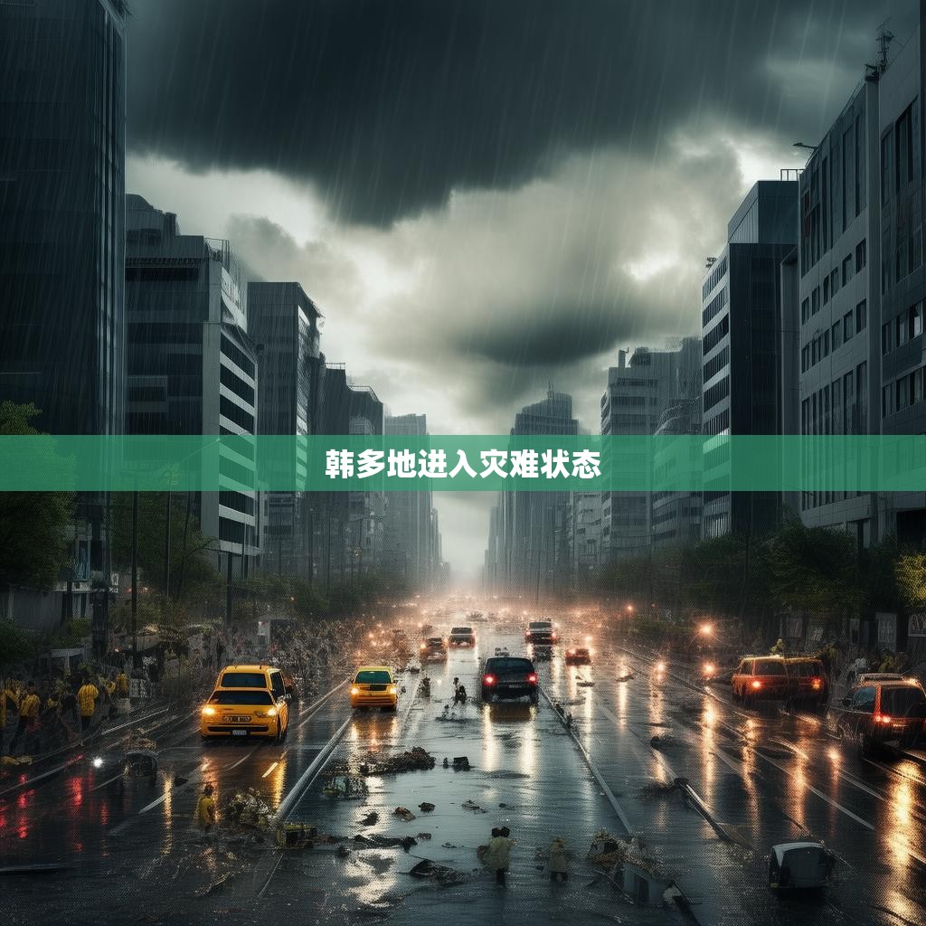 韩多地进入灾难状态