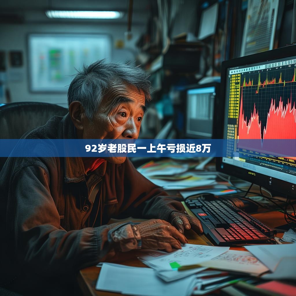 92岁老股民一上午亏损近8万