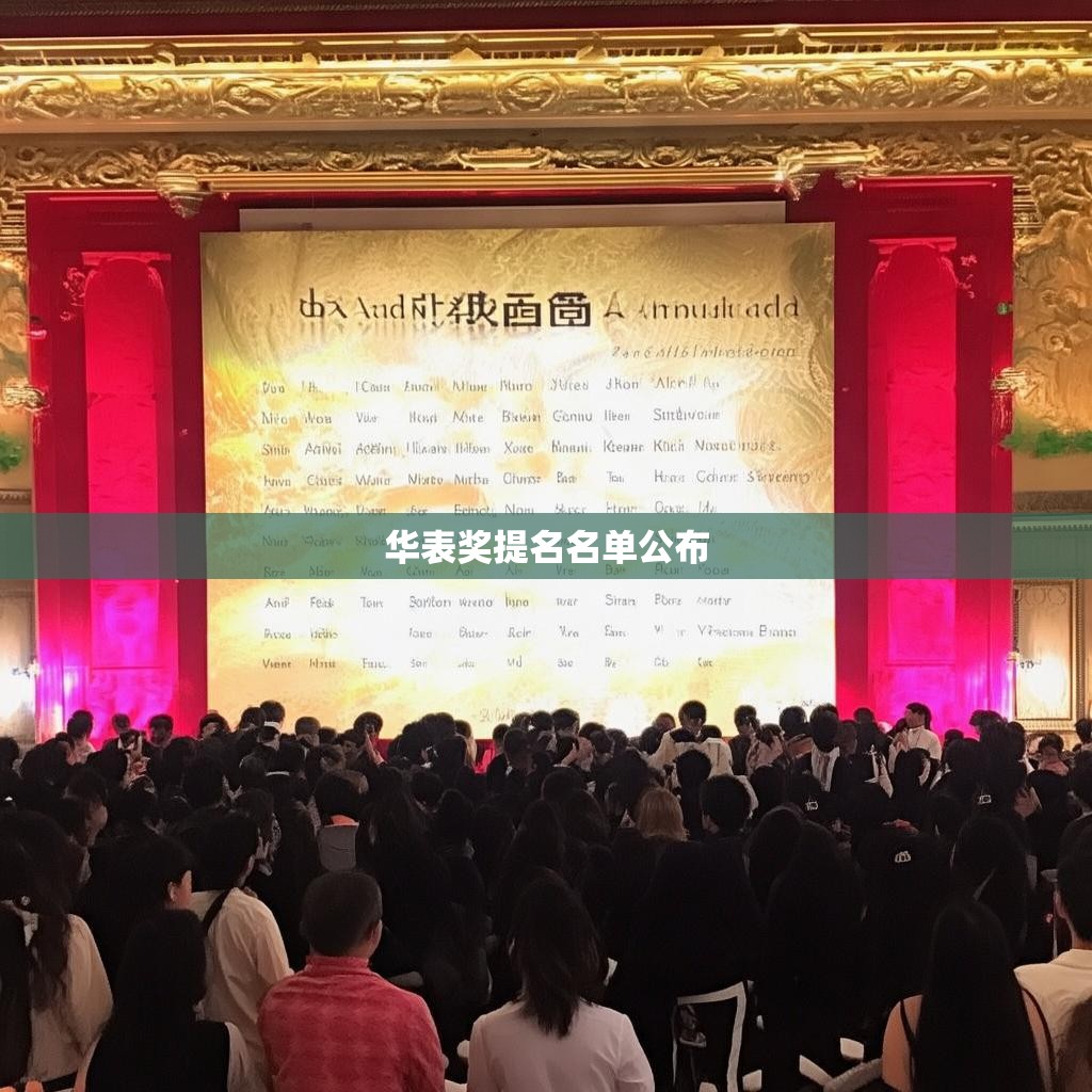 华表奖提名名单公布