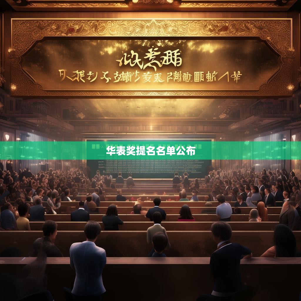 华表奖提名名单公布