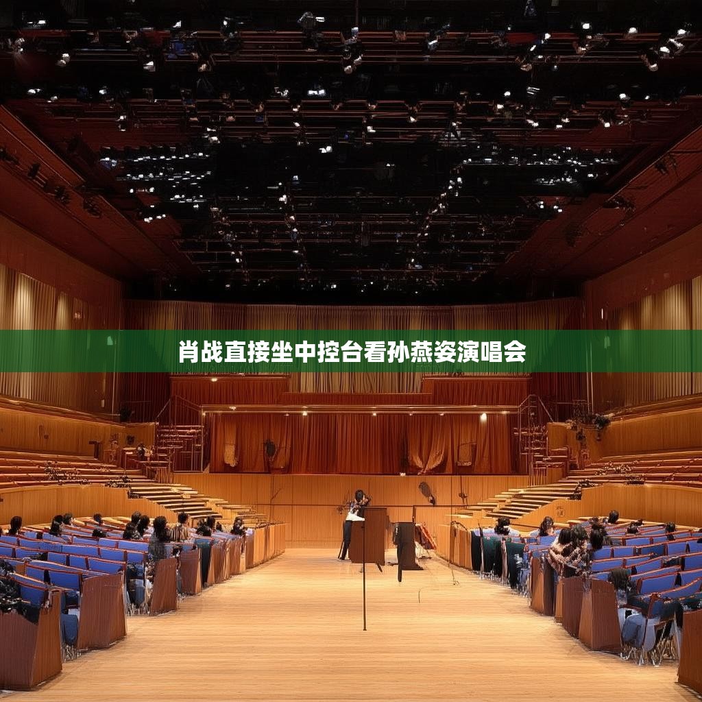 肖战直接坐中控台看孙燕姿演唱会