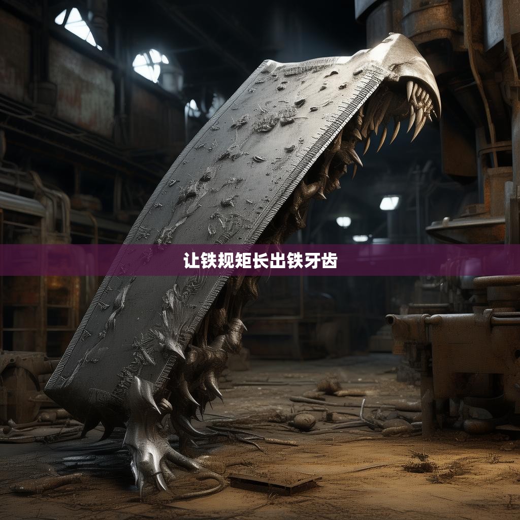 让铁规矩长出铁牙齿