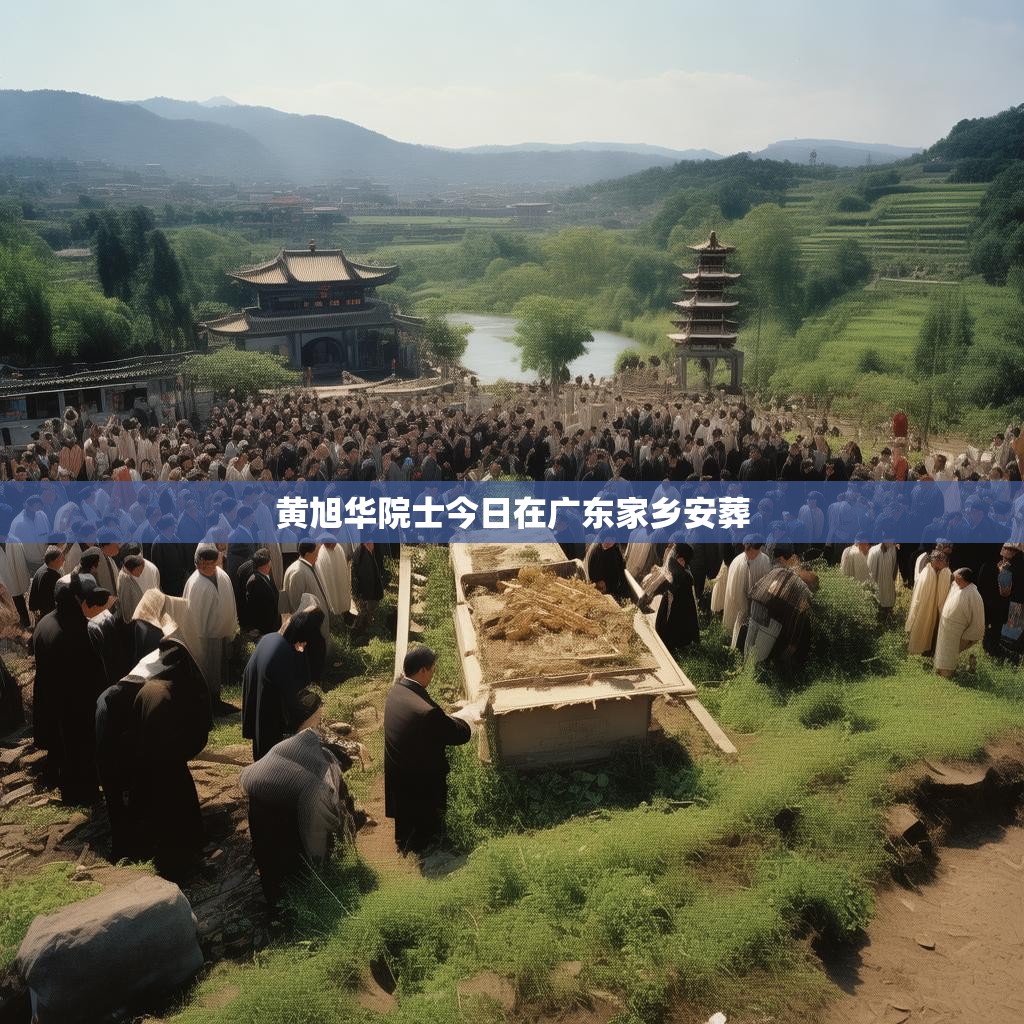 黄旭华院士今日在广东家乡安葬