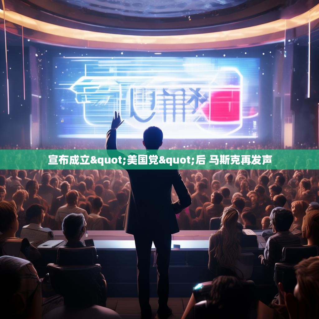 马斯克宣布成立‘美国党’后再次发声