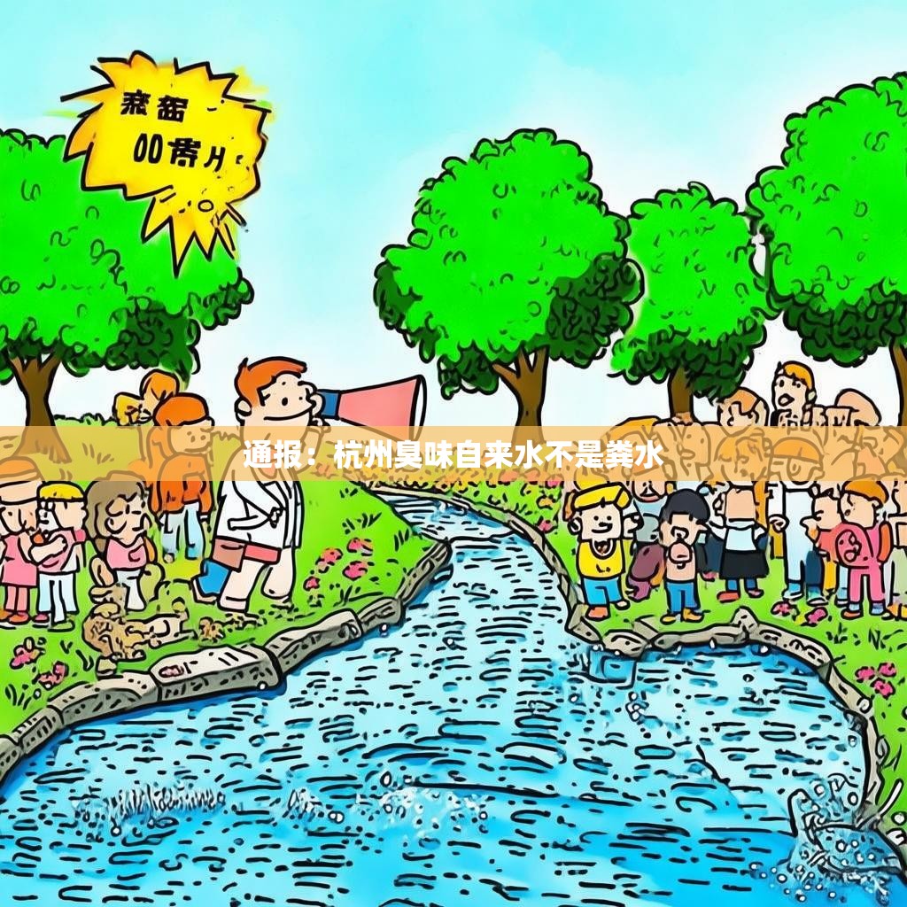 通报：杭州臭味自来水不是粪水