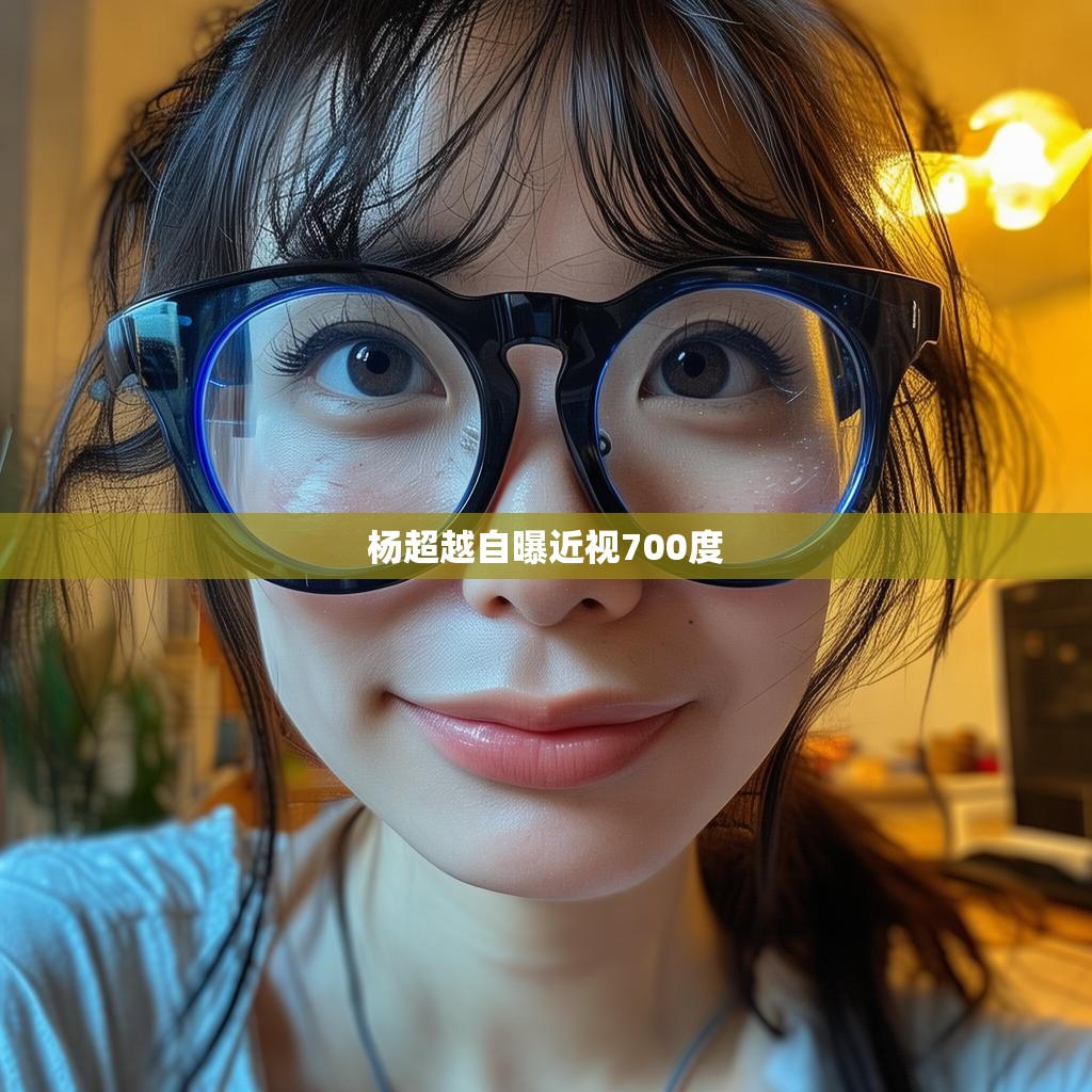 杨超越自曝近视700度 杨超越自曝近视700度