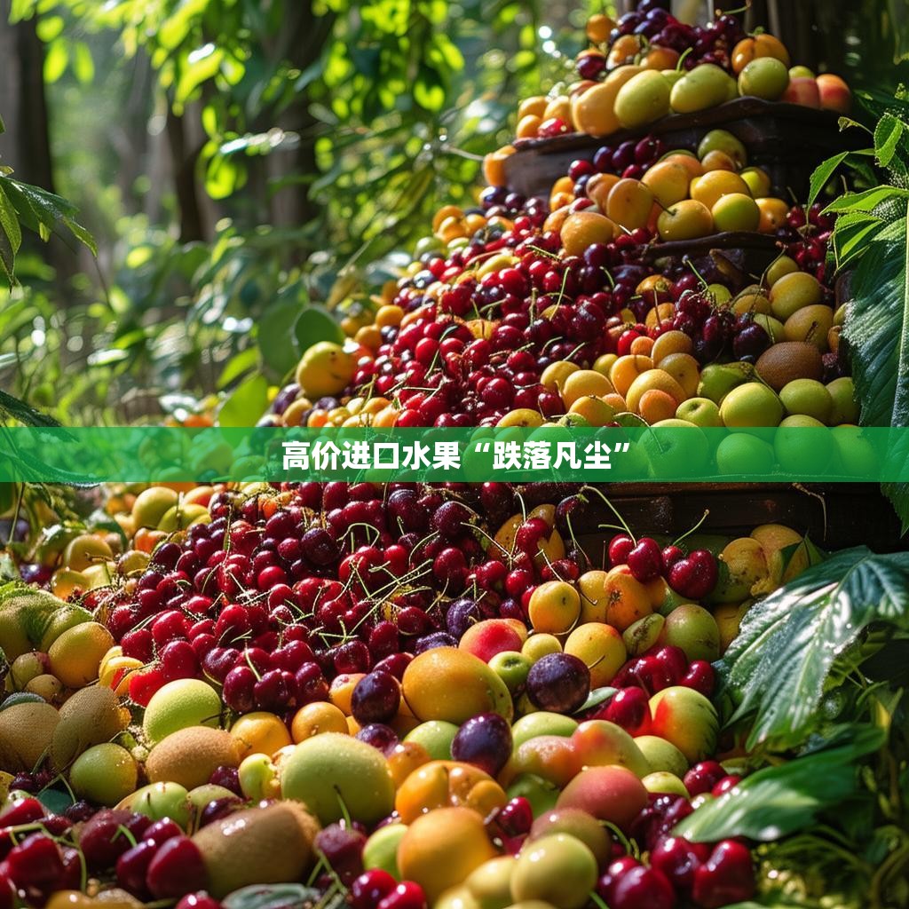 高价进口水果“跌落凡尘”