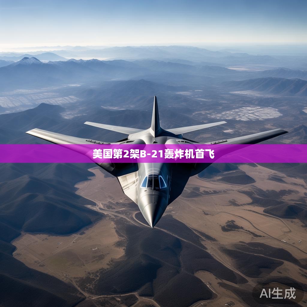 B-21轰炸机首飞现场 B-21轰炸机首飞现场