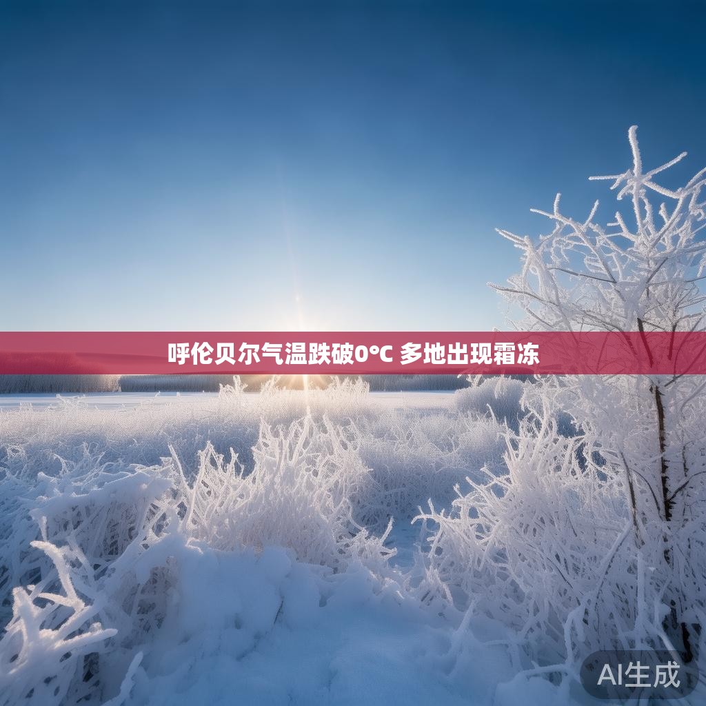 呼伦贝尔气温跌破0℃ 多地出现霜冻