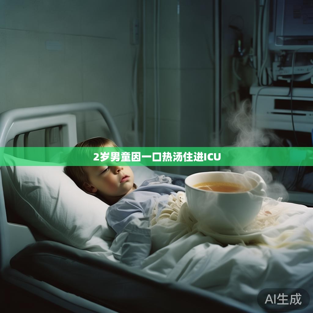 悲剧瞬间:2岁男童因一口热汤住进ICU 2岁男童因热汤事故住院