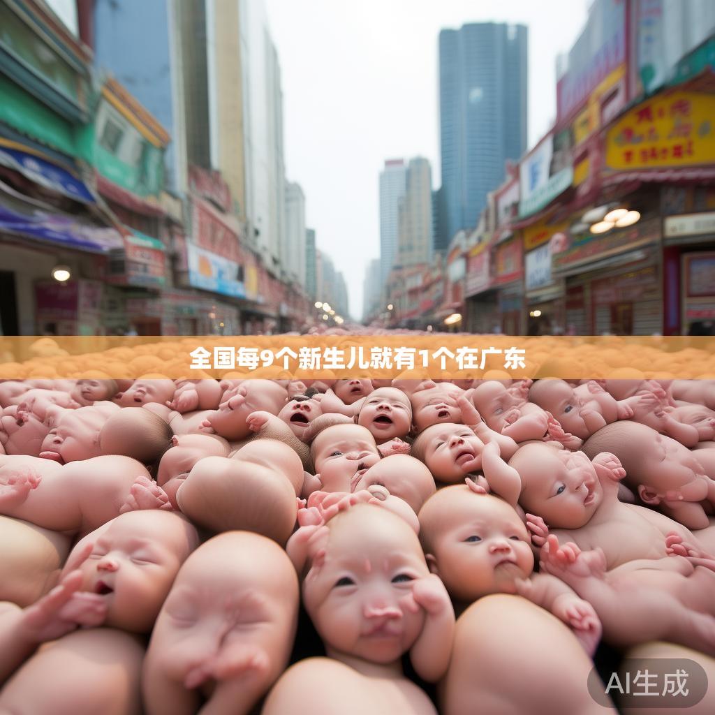 全国每9个新生儿就有1个在广东 全国每9个新生儿就有1个在广东