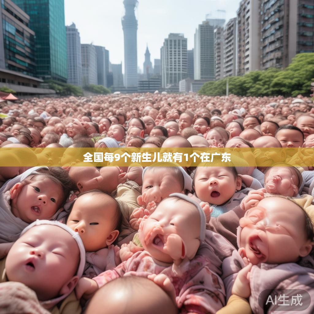 全国每9个新生儿就有1个在广东 全国每9个新生儿就有1个在广东