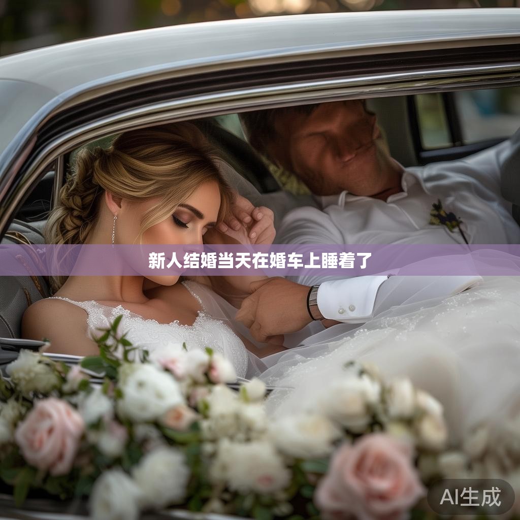新人结婚当天在婚车上睡着了 新人结婚当天在婚车上睡着了