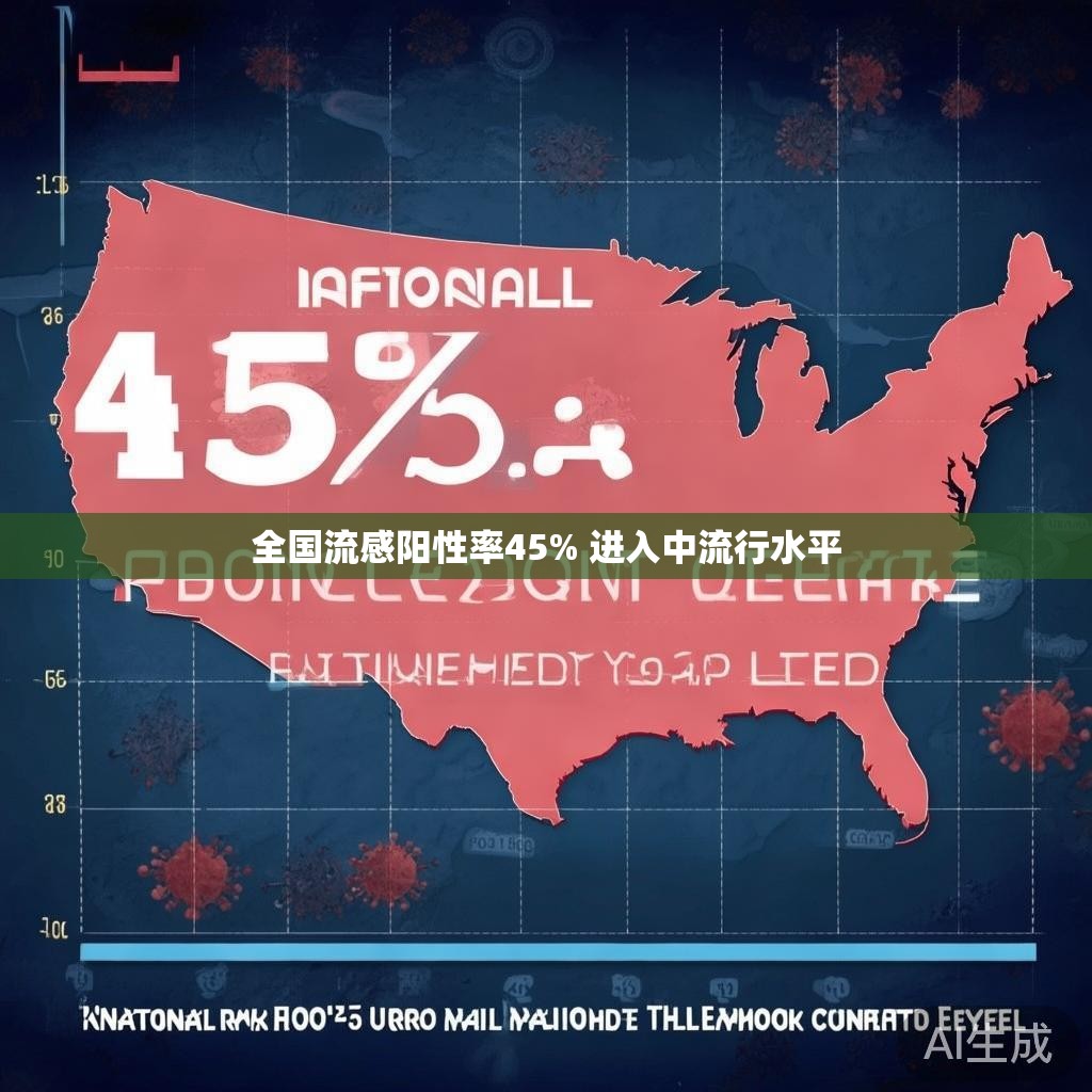 全国流感阳性率45% 进入中流行水平